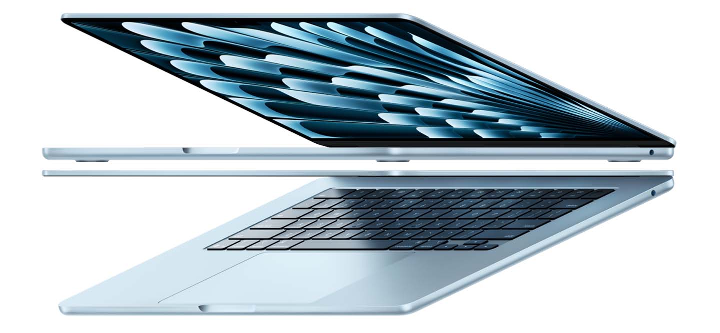 MacBook Air тонкий лёгкий яркий корпус